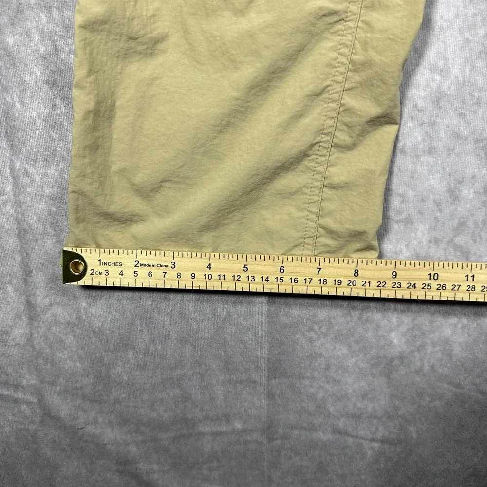 REI Sahara Convertible Cargo Pants Mens 28x30 Khaki Tan Hiking Zip Off Outdoor